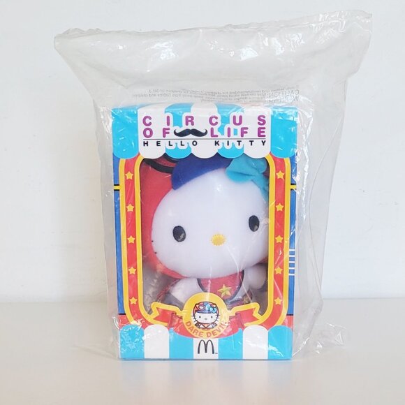 Hello Kitty McDonalds Circus of Life Plush - NIB - Picture 1 of 3